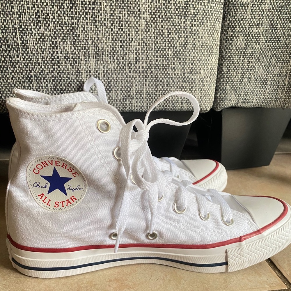 White high top converse